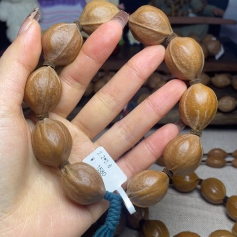 橄榄核手串/手链西****居梅林铁核22.28