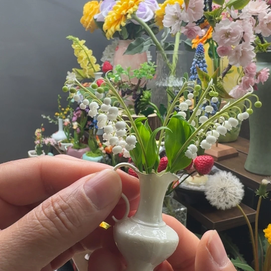 微缩粘土铃兰，默认微瑕