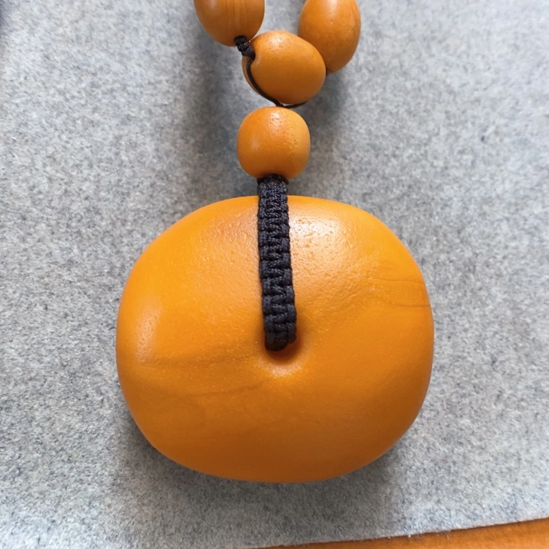 未镶嵌项链蜜蜡蜜蜡吊坠