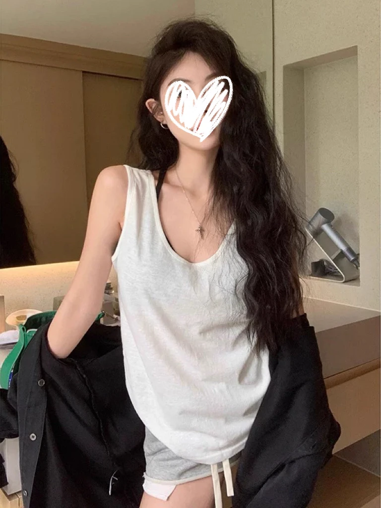 85041 韩系简约百搭背心