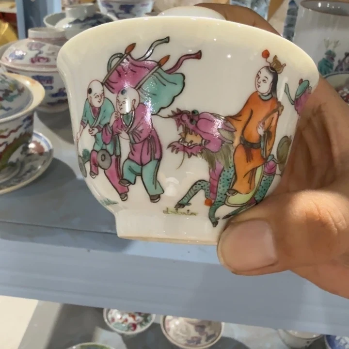 摆件摆件手绘瓷器全部处理