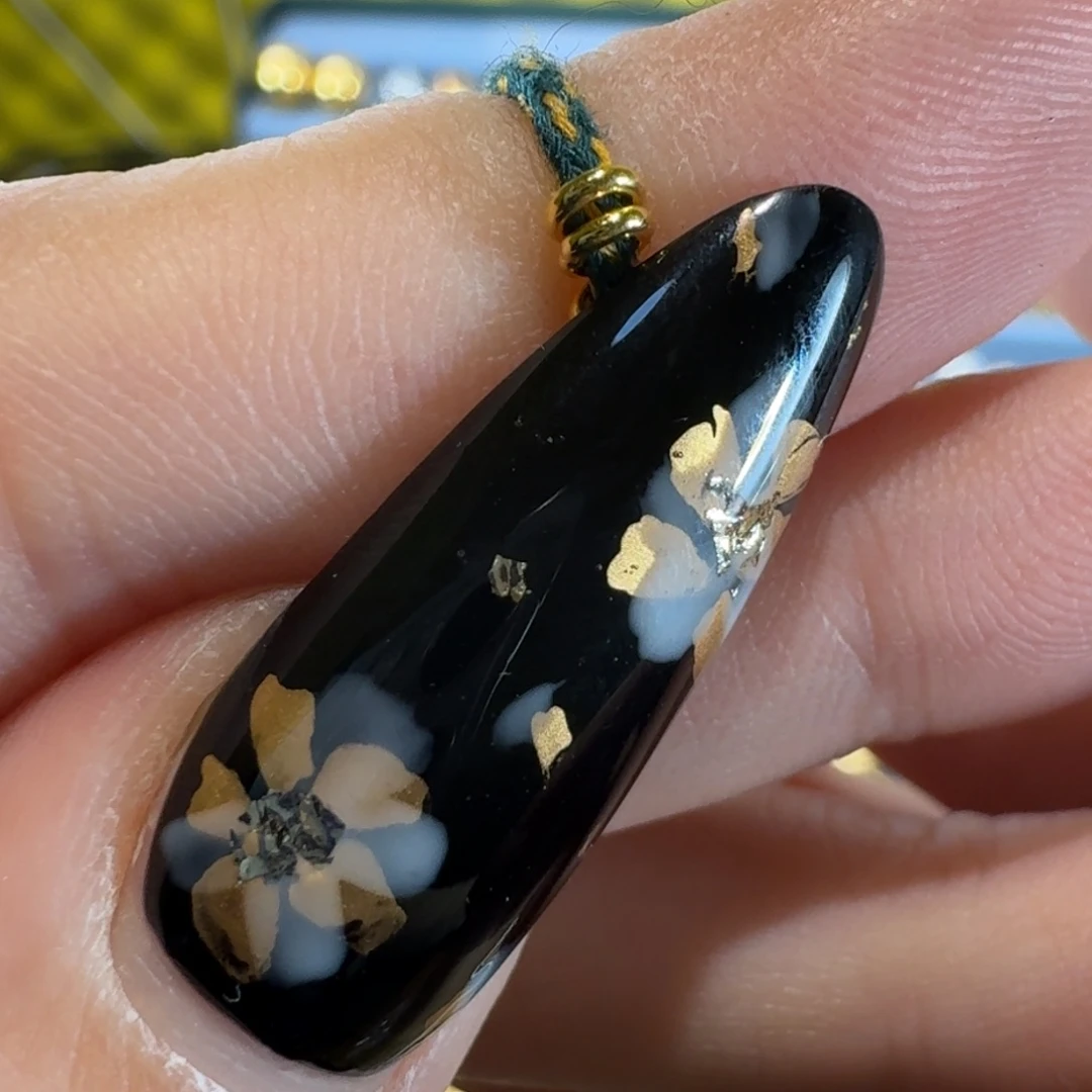 足银玻璃两个3MM金环