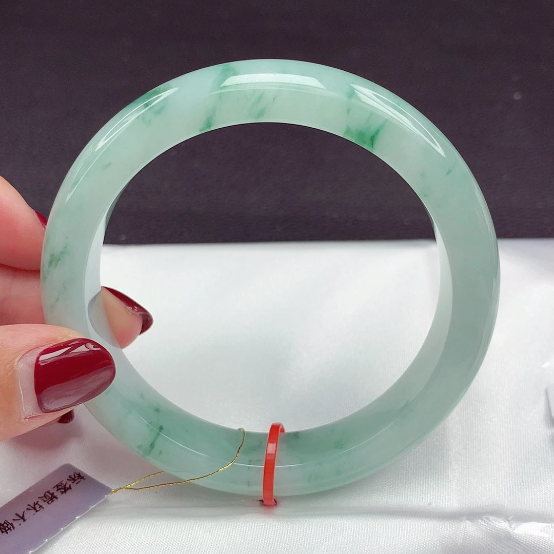 翡翠未镶嵌手镯993