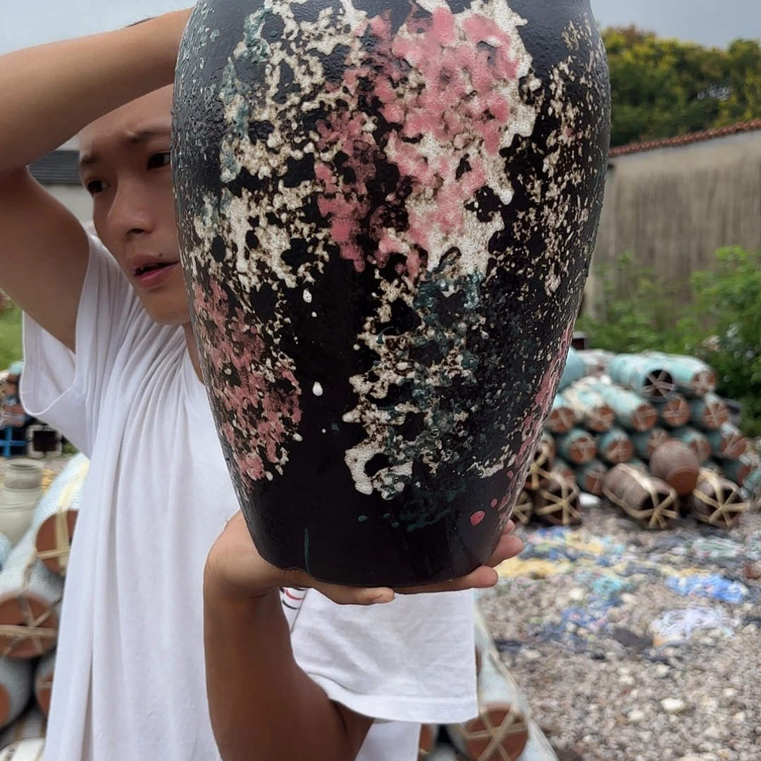 油画老桩一个口径20高度30