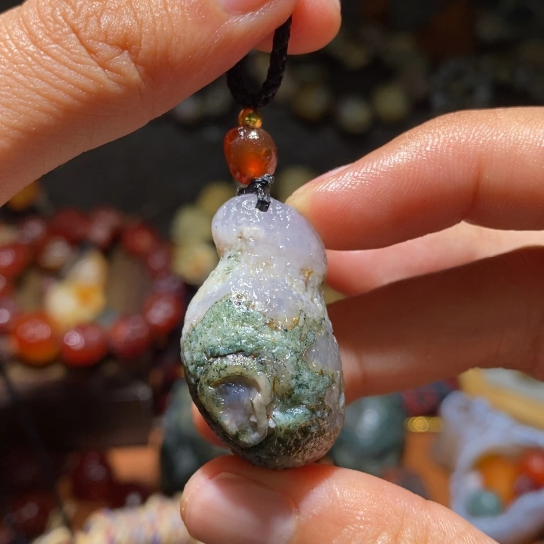 未镶嵌玛瑙/玉髓珠宝半成品