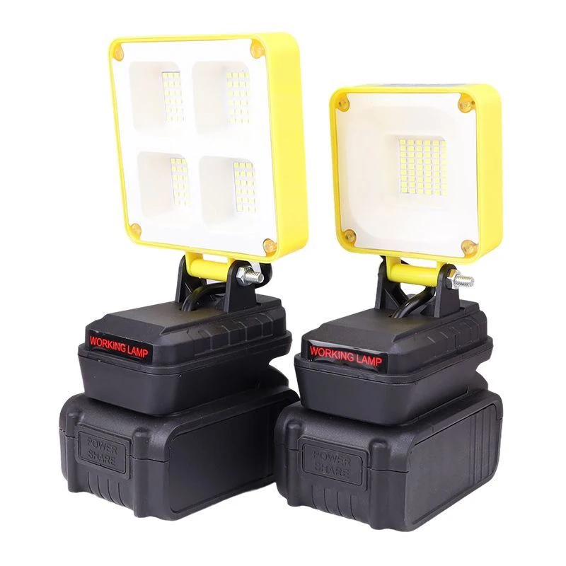 锂电工作灯汽修户外工地露营适用轻便式探照灯照明