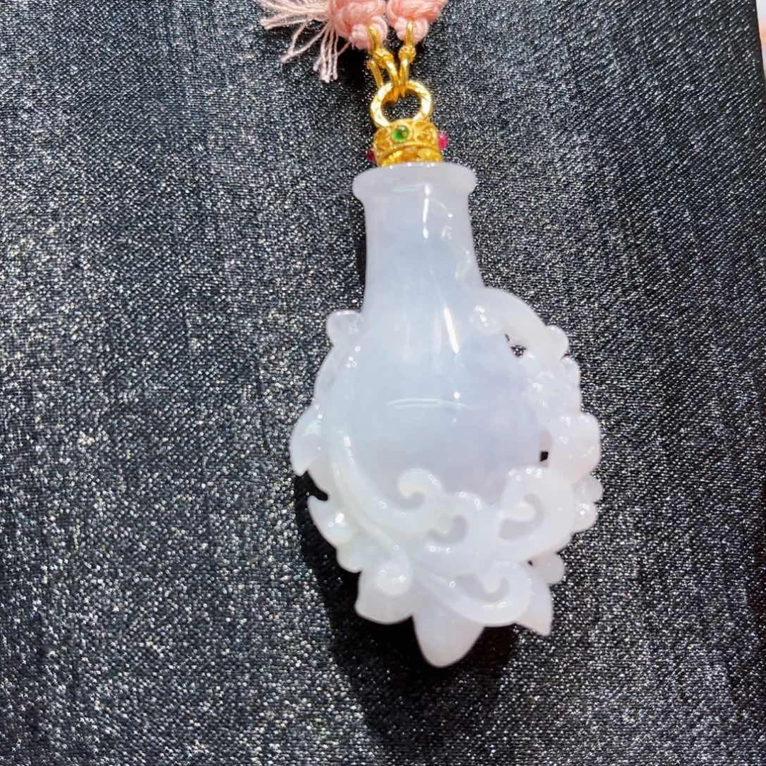 翡翠合金吊坠(赠链)国风