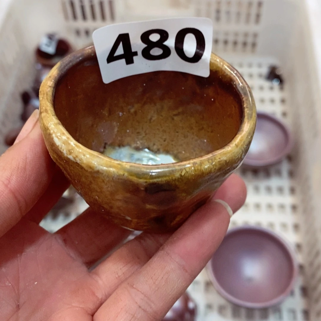 柴烧茶具陶瓷杯子