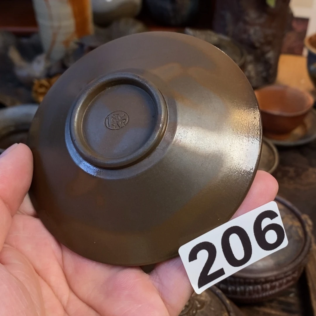 备前烧柴烧茶具很漂亮的杯垫全品