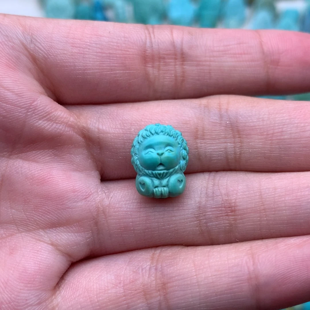 未镶嵌绿松石珠宝奇石