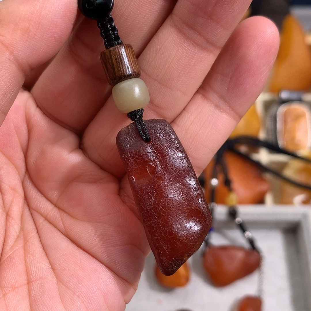 蜜蜡裸石未镶嵌你