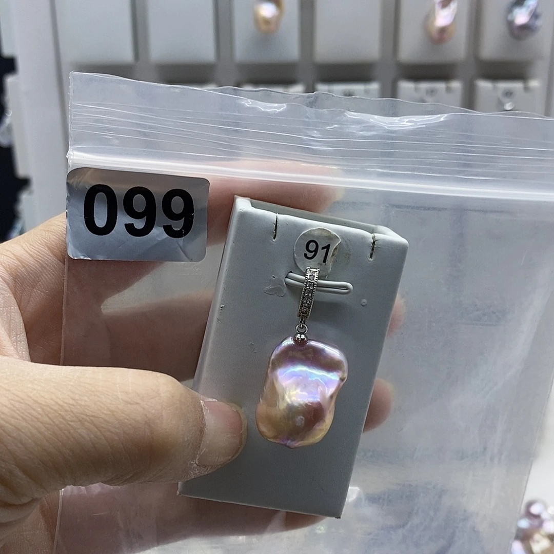 颈饰合金淡水珍珠