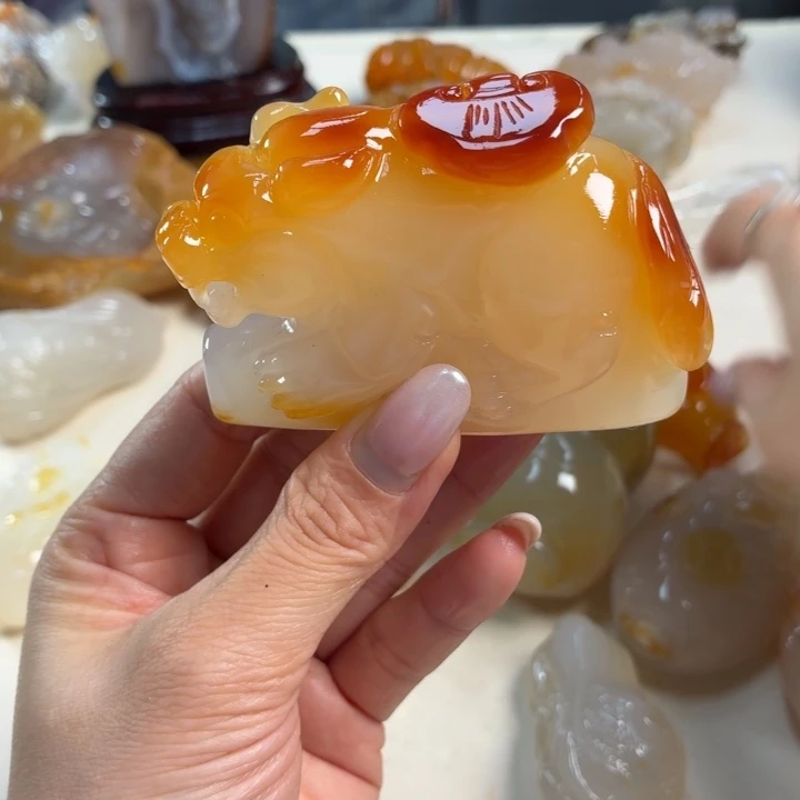 未镶嵌吊坠(不含链)玛瑙/玉髓