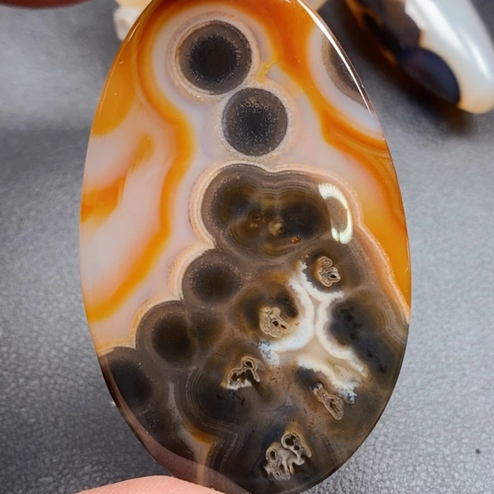 玛瑙/玉髓颈饰未镶嵌用****2