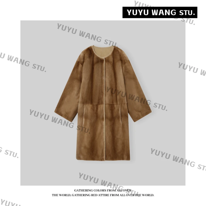 YUYU WANG【艳红啡】皮草RB2SDRZ2606