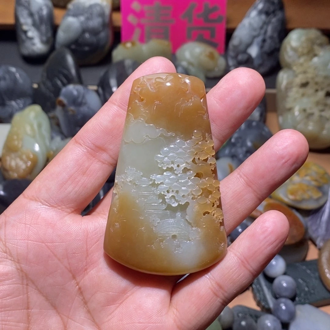 未镶嵌和田玉挂件