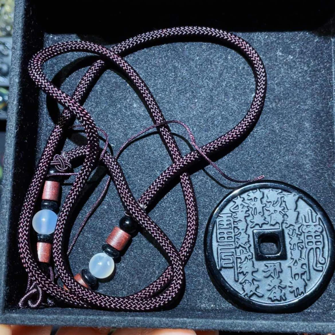 【闪购商品】黑曜岩吊坠(不含链)未镶嵌?****?