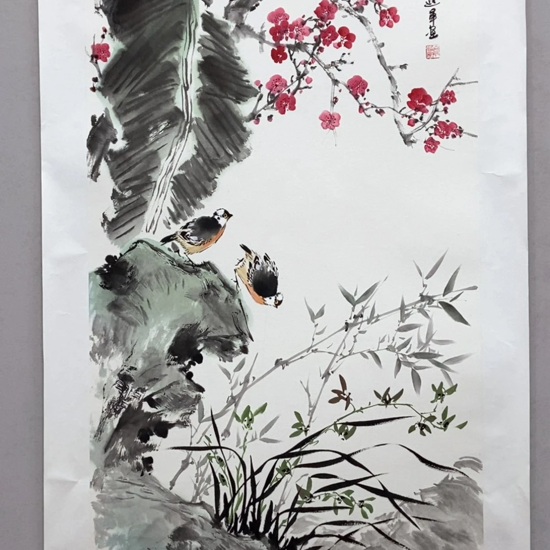 国画文进军三尺精品佳作