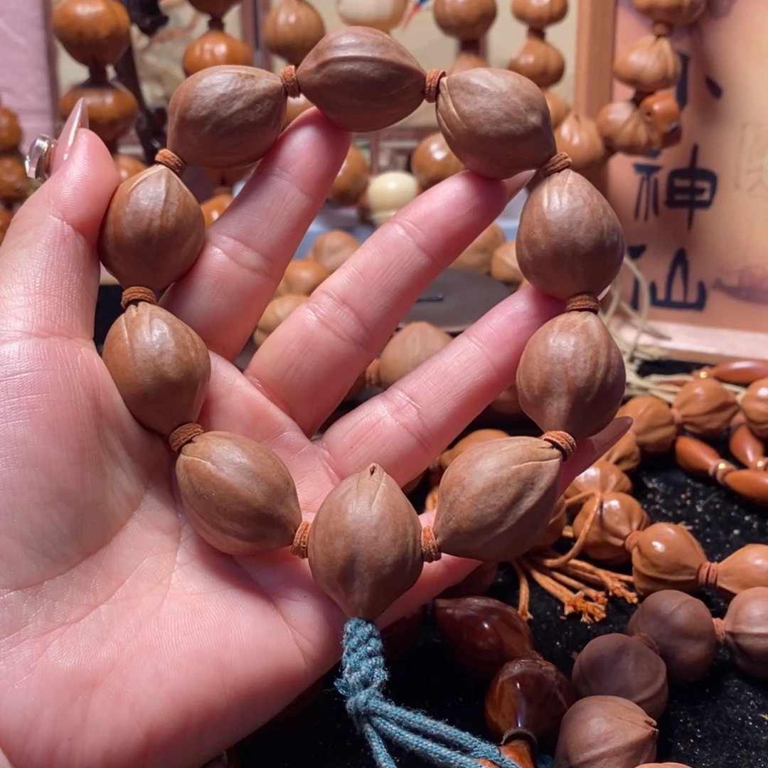 手串/手链橄榄核2.1原皮蜜桃9➕三通铁盒