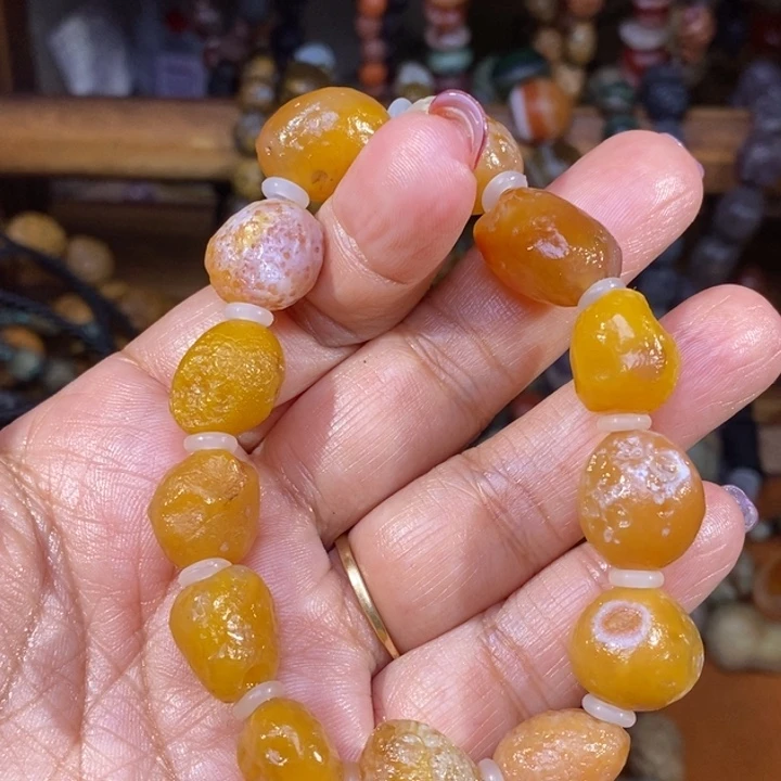 玛瑙/玉髓珠宝半成品未镶嵌南*