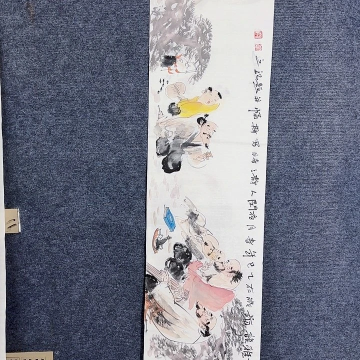 国画国画人物作品