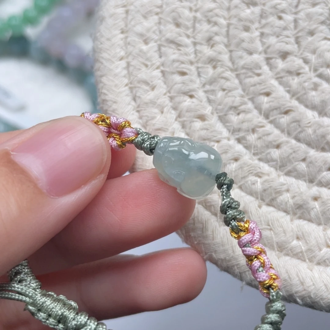 翡翠未镶嵌颈饰天然A货缅甸翡翠