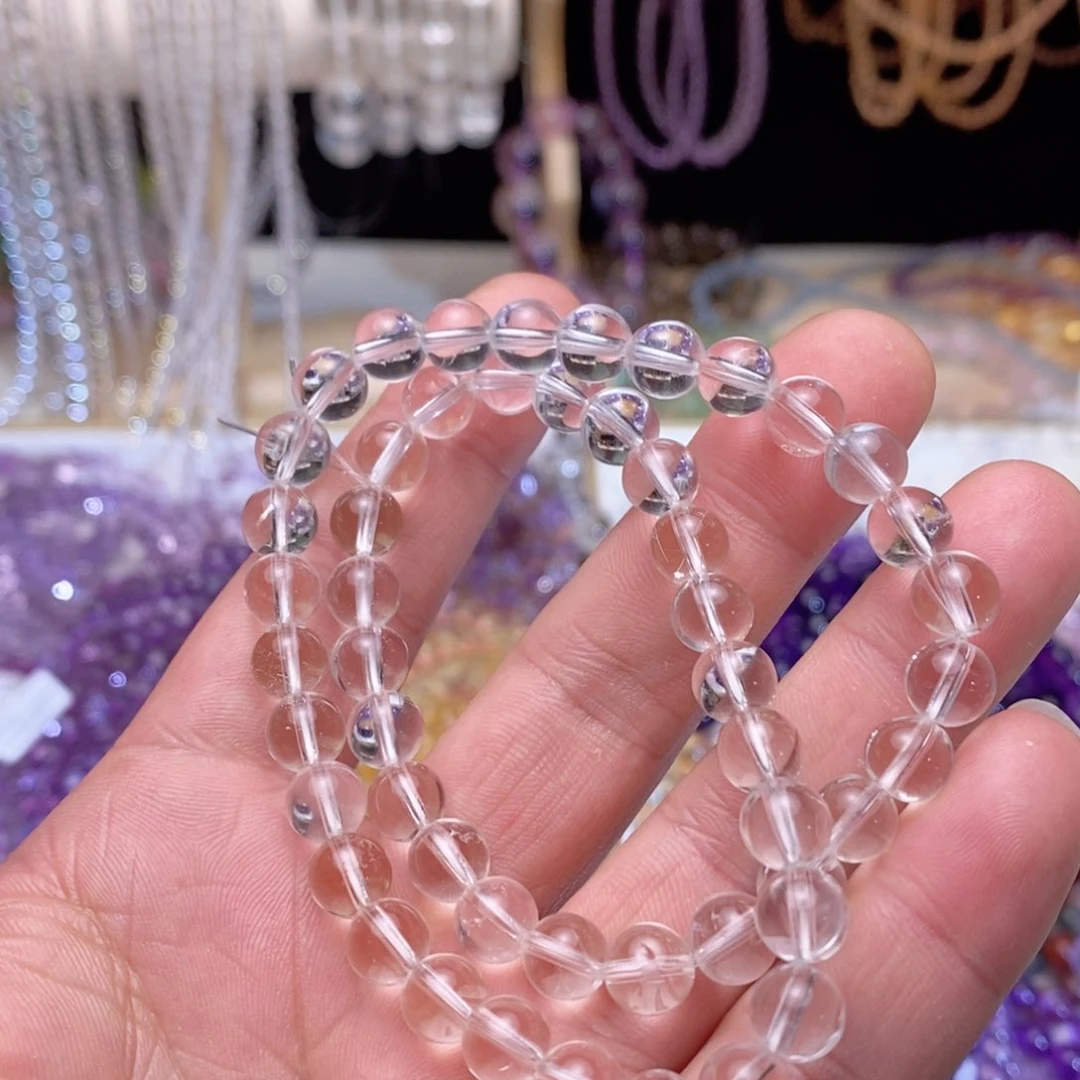 水晶手链未镶嵌白水卡7