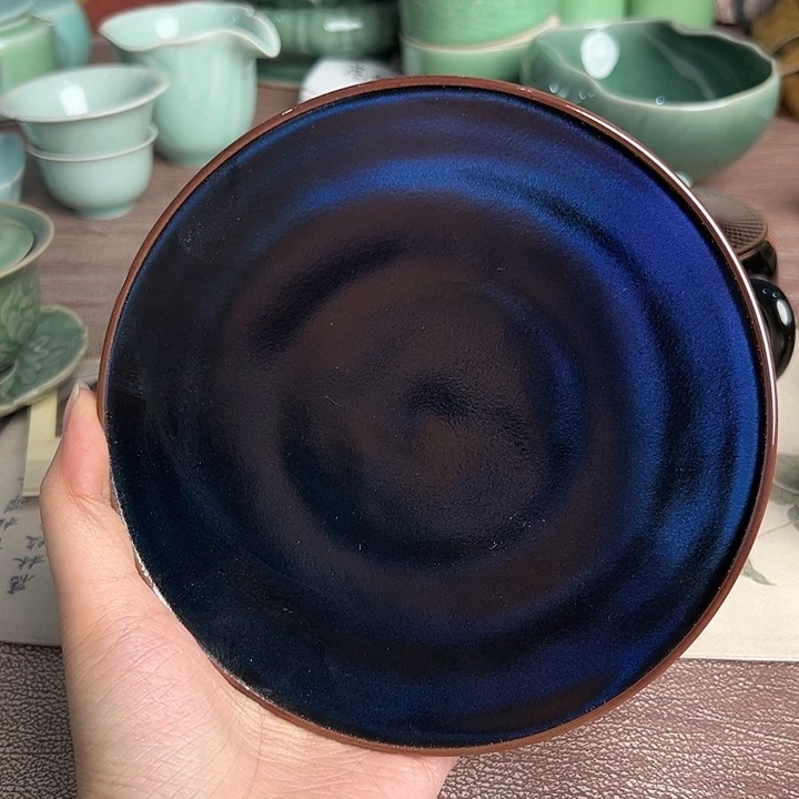 龙泉云间青瓷小米茶器