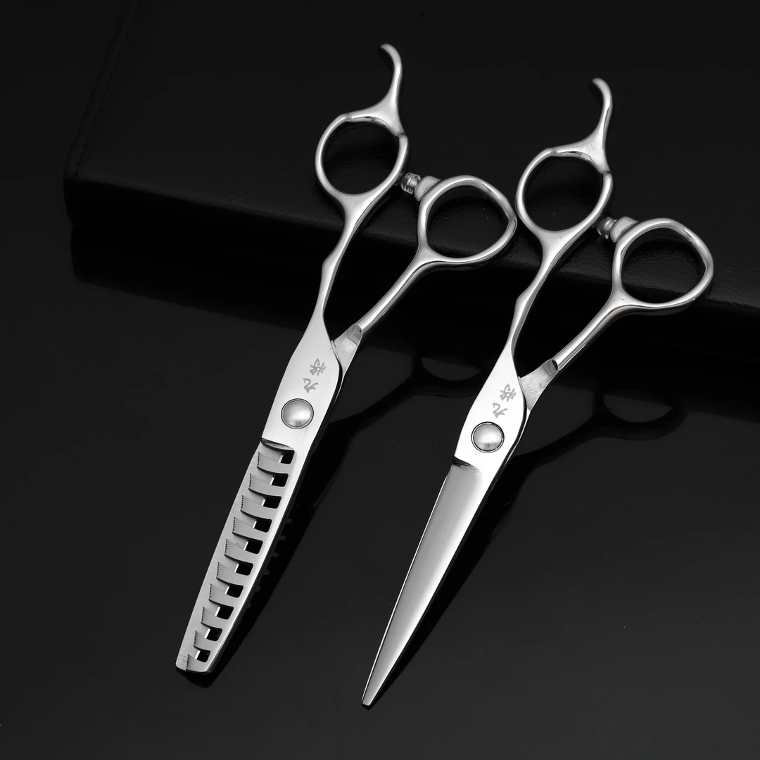 【九爷定制】轴承数控专业美发剪刀干湿两用