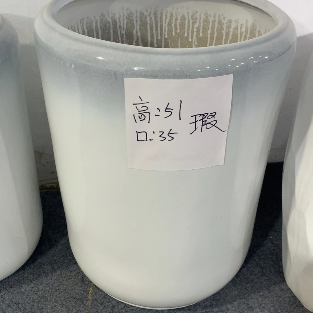 高温陶瓷花盆微瑕