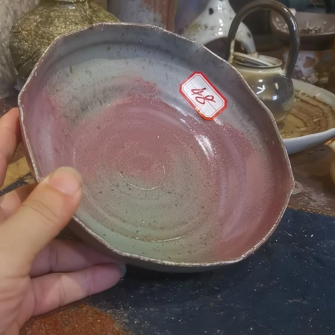摆件手工高温原矿窑变新品福利