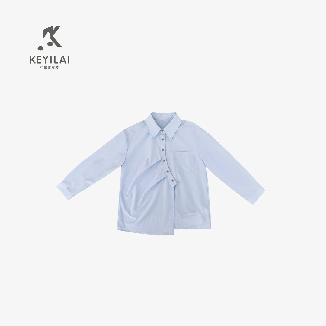 KYL可依莱设计款春装衬衫女DQ6A0102