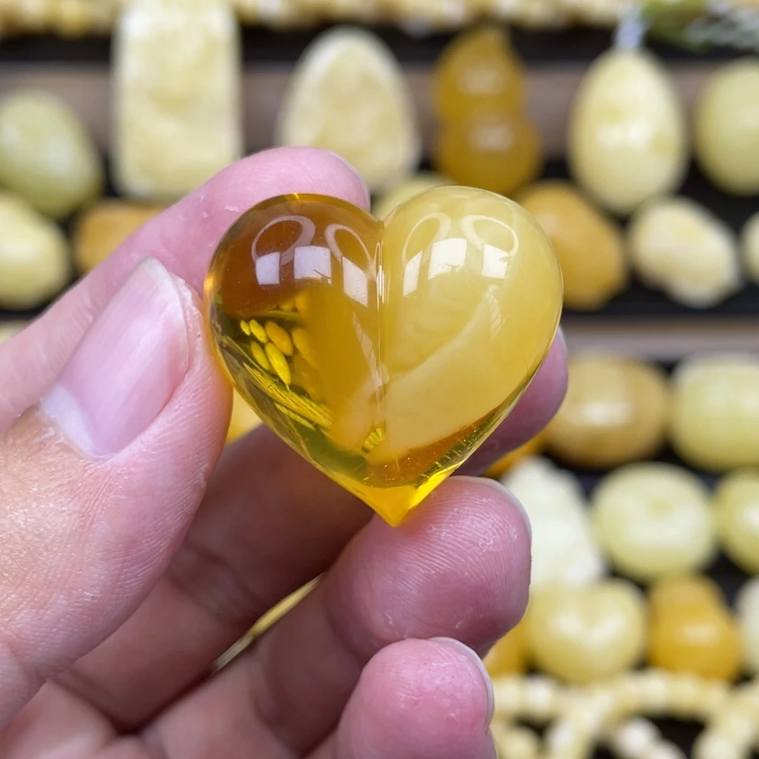 琥珀未镶嵌裸石琥珀蜜蜡