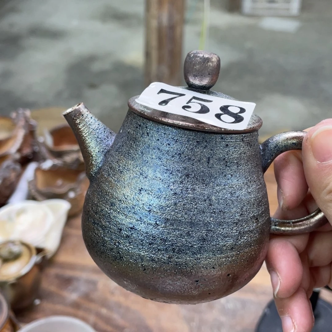 致***春陶纯手工柴烧茶壶茶具