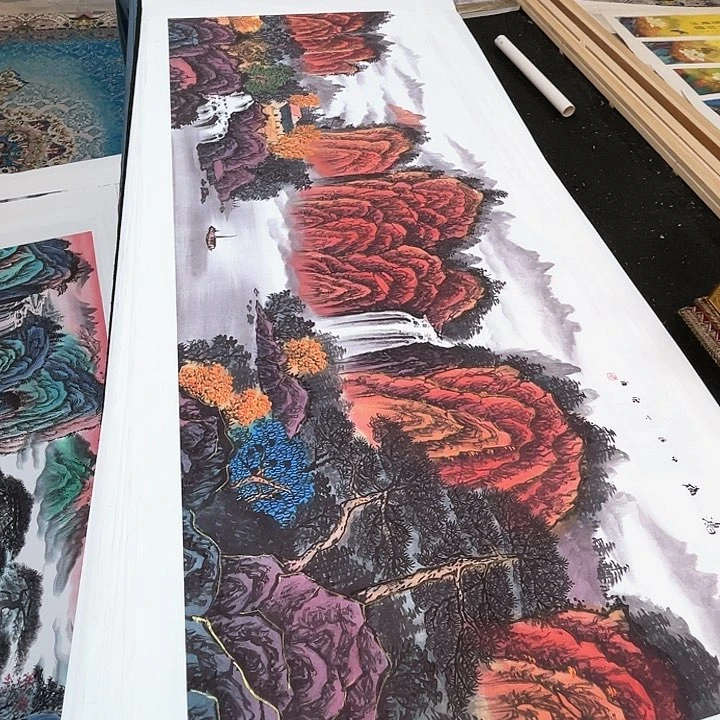 国画书画描金拓染金石传拓手写