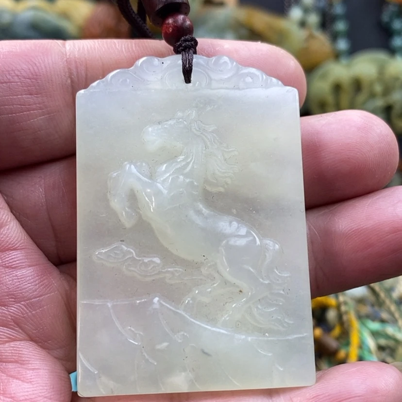 【闪购商品】未镶嵌蛇纹石玉吊坠