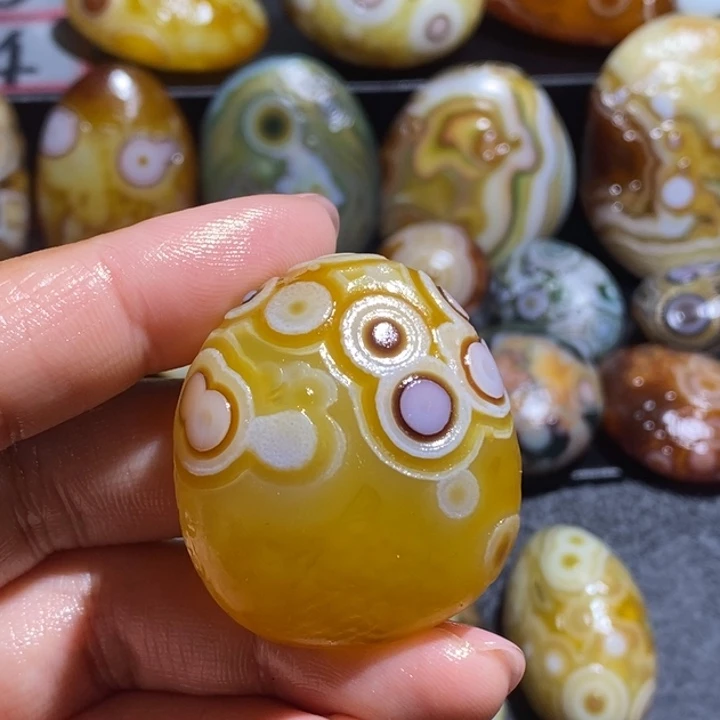 玛瑙/玉髓未镶嵌吊坠(不含链)14