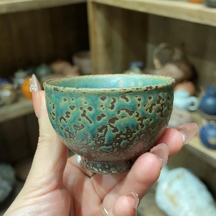 柴烧老岩泥高端茶器