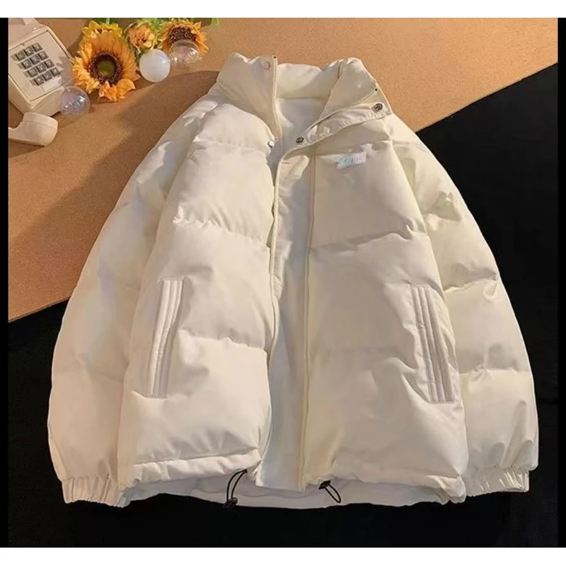 （非图片款）秋冬款棉服短款宽松学生加厚保暖韩版立领冬季