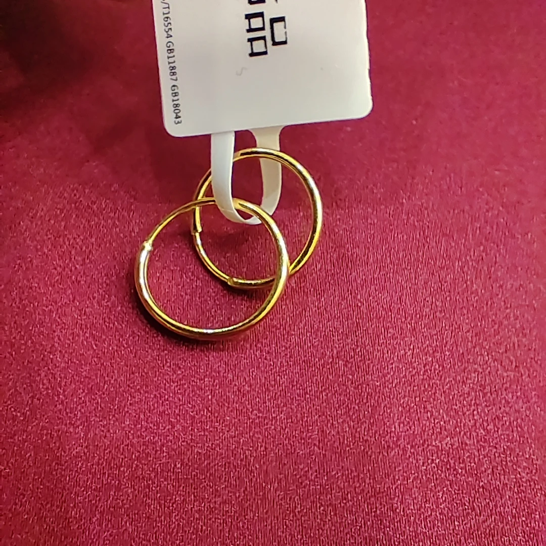 【夏夏专享】足金999 圆环 ZP 0.57 攒金有道