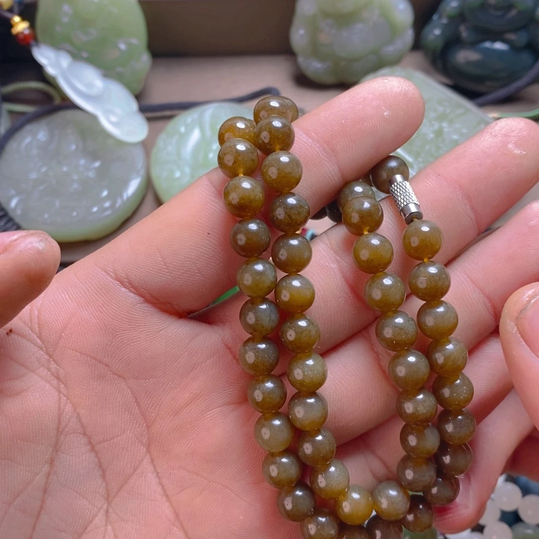 未镶嵌手链和田玉（糖玉）