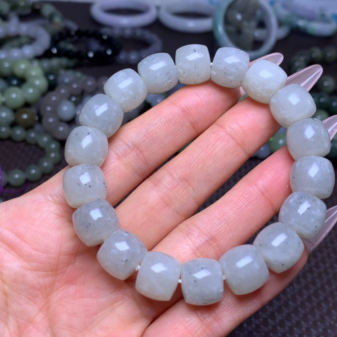 未镶嵌手串和田玉卡12