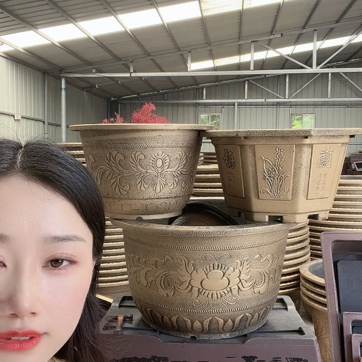 八角60花盆一个有孔