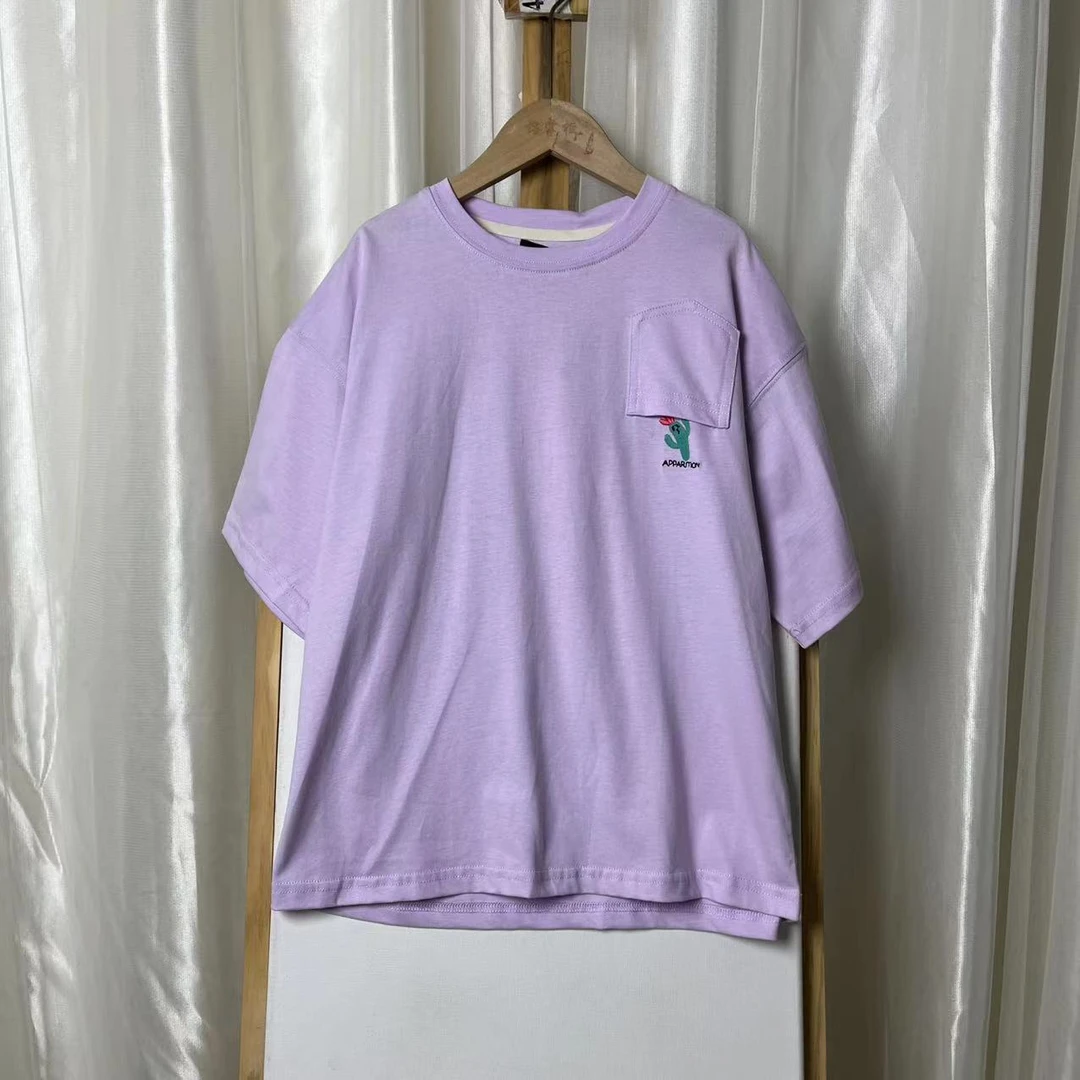 900紫色T恤 s019