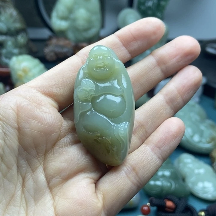 和田玉挂件未镶嵌