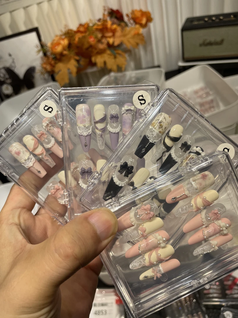 【粉丝群专拍链接】手工穿戴甲手工穿戴甲