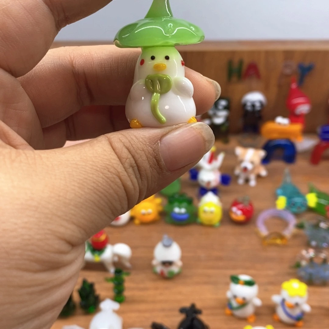 筱***手工艺品琉璃琉璃小小小摆件可爱