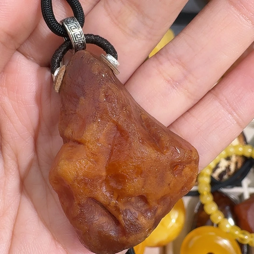 琥珀未镶嵌裸石我