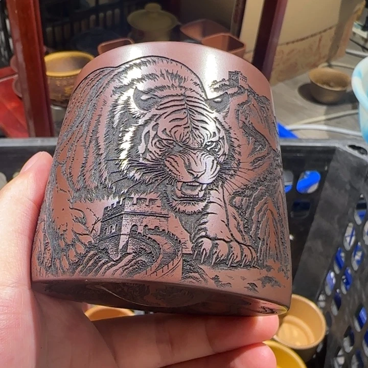 茶杯紫砂全手工紫砂