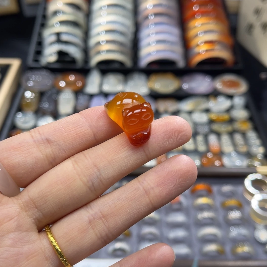 玛瑙/玉髓未镶嵌颈饰